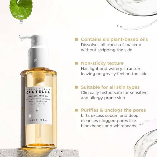 Skin 1004 Centella light Cleansing Oil 200 ML