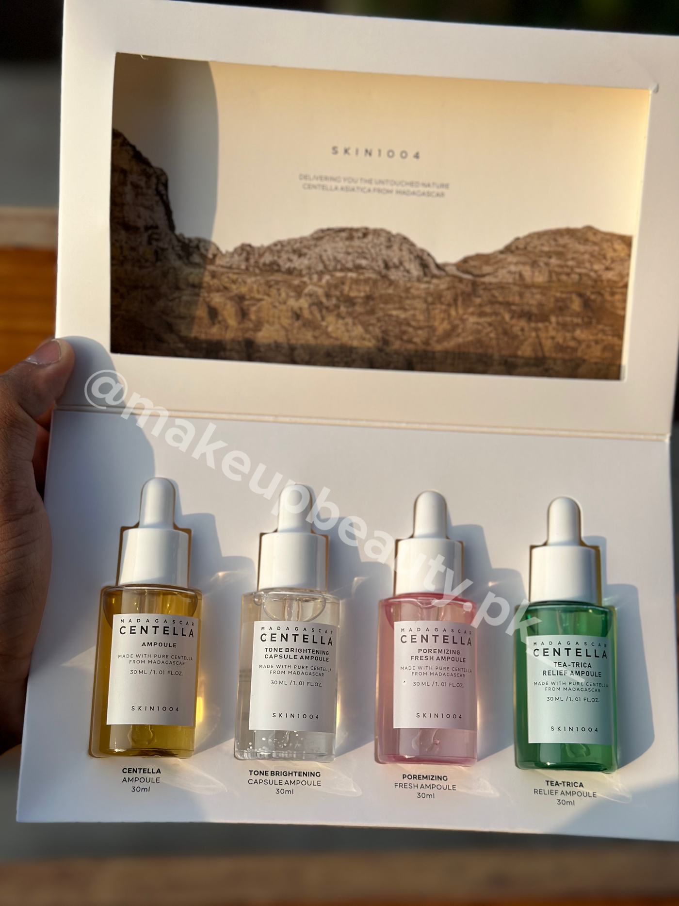 Skin 1004 Centella 4 in 1 30 ML each ampoule Gift Pack.